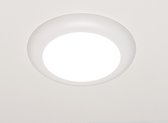 PRO LED Inbouw plafondlamp voor kantoor ø 23 cm - Ultra dun - Dimbaar koud wit licht - 12W