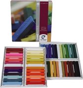 Carré pastel set 48 kleuren semi-soft carrepastels pastelkrijt