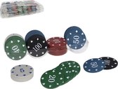 Poker chips - Pokerset - 96 pc Poker chips - Poker set / Poker / kaartspel / pokerspel / pokeren / casino / Pokerchips
