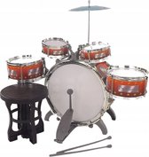 Mivida - Drumstel Kinderen - Drumset voor Kinderen - Drumset Kinderen - Drum Set - Speelgoed - Kinderen - Rood
