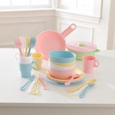 KidKraft Speelservies 27 stuks - Pastel