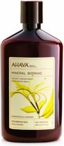 AHAVA mineral botanic velvet cream wash honeysuckle & lavender