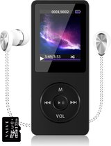 VAIVE HiFi MP3 / MP4 Speler Bluetooth - Voice recorder - Dicatafoon - FM radio