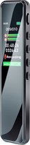 SOLBIX® Digitale Voice Recorder - 8GB Opslag - USB Oplaadbaar - Ruisonerdrukking - Zwart