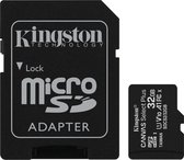 Kingston 32GB microSDHC Class 10 UHS-I + SD Adapter