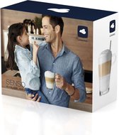 Leonardo Senso Latte Macchiato Glazenset - 4-Delig - 2 Glazen & 2 Lepeltjes