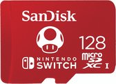 SanDisk Extreme Micro SDXC 128 GB voor Nintendo Switch