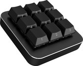 For-ce macro toetsenbord - 9 programmeerbare toetsen - Mechanisch - Inclusief software - Stream Deck alternatief - Game Cheat Device