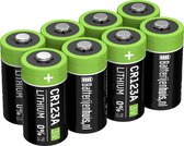 CR123A Batterijen 8x