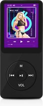 For-ce M03 MP3 speler met bluetooth - 32GB intern geheugen - 1,8 inch scherm - MP4 speler - Zwart