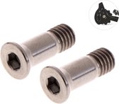 Derrailleurwiel schroefjes M5x14mm verzonken imbus bouten - 2 stuks