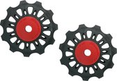 derailleurwieltjes 11 tanden 9V/10V/11V 2 stuks zwart