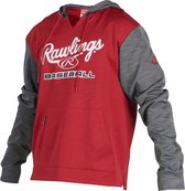 Rawlings PFH2PRBB Fleece Hoodie XL Scarlet