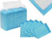 Absorberende Bed Onderleggers Pads - Celstof Incontinentie Matras Absorptie Doeken - Waterproof - 50 Stuks