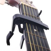 Multi Capo voor Gitaar - Elektrisch - Akoestisch - Luxe Capo - Modern Design - Zwart