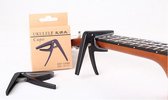 Ukelele Capo - Zwart - 4 Strings Gitaar / Mandoline / Banjo / Guitar - Capodaster