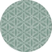 Tafelzeil rond Orbit groen - 160cm
