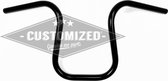 7/8 Inch (22mm) Universeel Stuur Bobber One Zwart