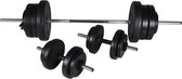 Barbell- en dumbbellset 60,5 kg