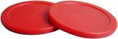 Heemskerk Airhockey pucks 63mm - per 3 stuks - rood