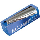 Aluminiumfolie op Rol 30 cm  x 125 m, 14 mic + Doos / 1,6 kg