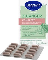 Dagravit Natural Zwanger Compleet - Vitamine - Foliumzuur - Vegan - 60 capsules