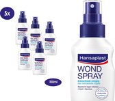 Hansaplast Wondspray - Wondreiniging - 5 x 100 ml - Voordeelverpakking