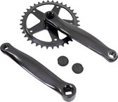 Crankset 36t 170 zwart