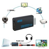 WiseGoods - Premium Wii naar HDMI Converter - Wii HDMI Kabel Adapter - Wii Games - 3.5 Audio Video Output - 1080P