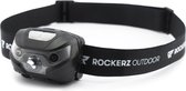 Rockerz Outdoor - Hoofdlamp - Smart Sensor - Oplaadbaar - LED Verlichting voor op je hoofd - Waterproof - Kleur: Zwart