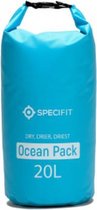 Specifit Ocean Pack 20 Liter - Drybag - Waterdichte Tas - Droogtas Blauw - Outdoor Tas