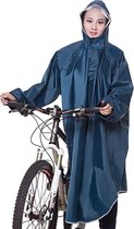 Fuegobird - Poncho Regenponcho - Fiets Wandel Motor - Outdoor Poncho - Kwaliteit Poncho - One size - Unisex Cyan