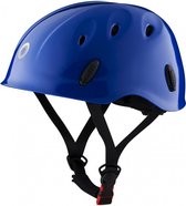 Rock Combi is een multifunctionele klimhelm blauw