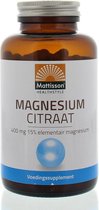 Mattisson - Magnesium Citraat 400mg - 180 capsules