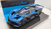 Bburago - Bugatti Bolide - Modelauto - Schaalmodel - Schaal 1:18 - blauw/zwart