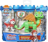 PAW Patrol Rescue Knights - Marshall en Draak Jade - Actiefigurenset