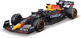 Bburago Red Bull F1 RB18 #1 Max Verstappen Formule 1 seizoen 2022 in luxe bewaarcase met helm modelauto schaalmodel 1:43