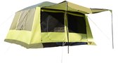 Outsunny Kampeertent 2 slaapcabines koepeltent familietent 4-8 personen 410 x 310 cm A20-052