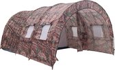 Fantasie Tenten - Kamperen Tent - Familietenten - 310*480*210cm - 2 Kamers - Waterdichte - Anti-UV-functie - voor 5-10 Personen - met Opbergtas - Groen