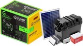 Xunzel SOLARLIFE™ G-20 Verlichtingset met Zonnepaneel en Accu