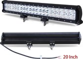 Ledbalk 126 watt - 51 cm - 515mm- Ledbar - zeer fel - nieuw - waterdicht - auto - truck - werklamp - schijnwerper