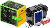Xunzel SOLARLIFE™ G-5 Verlichtingset met Zonnepaneel en Accu