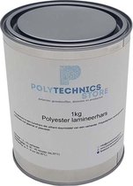 Polyesterhars 1 kg - Lamineerhars 1 kg - Polyester 1 kg - Incl. MEPK Verharder