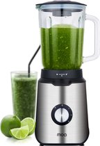 MOA Krachtige Blender - Met glazen kan - 1,5 liter - 1000 Watt - TB61