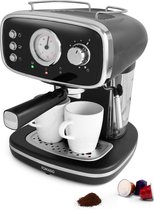 Tomado TPM1501B - Koffiezetapparaat Pistonmachine - 1.2 L inhoud - Filterkoffie -  Koffiecups - Zwart