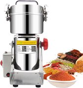 Biolomix - Elektrische Graanmolen - Moutmolen - Specerijenmolen - Spice Grinder - Kruidenmolen Elektrisch - 800G - 2500W/220V - RVS