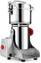 Happyment® Professionele elektrische graanmolen - Kruidenmolen - Kruiden maler - Spice grinder - RVS - 2500W - 800g