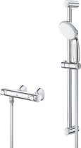 GROHE Precision Flow thermostatische douchekraan met douchegarnituur - EcoJoy® - 15cm - 34841000