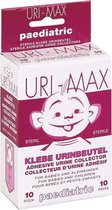 Urimax - plaszakjes kinderen - 100 ml - 10 stuks - met kleefsluiting Steriel - urinezakjes kind en baby