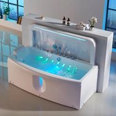 SCHEFMAN® persoonlijke  Massagebad Touch Screen | Massagejets | Waterval | 7 LED verlichting